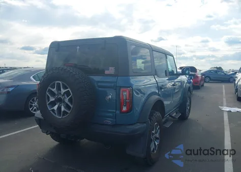 2023 Ford Bronco Badlands from USA, damaged, VIN 1FMEE5DP2PLB61028